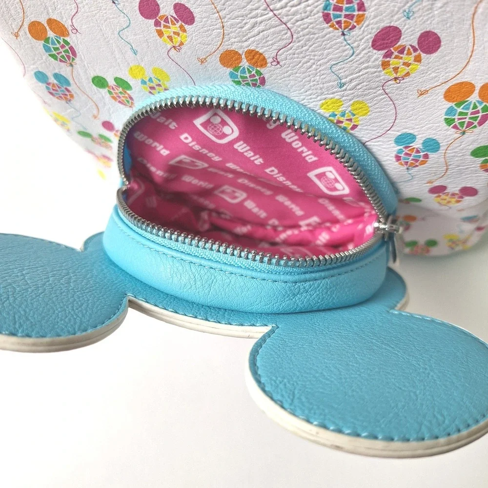 Disney Parks Mini Backpack WDW 50th Anniversary‎ Retro Vault Balloons Loungefly